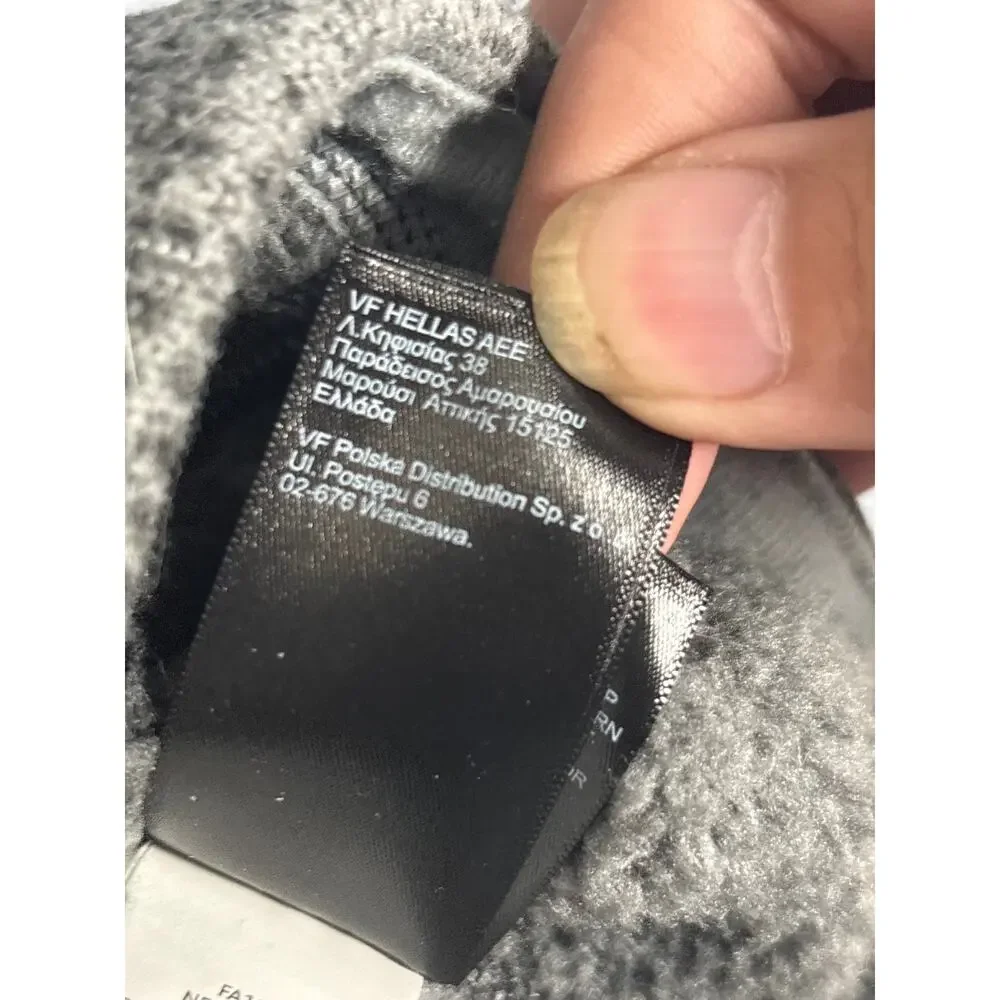 The North Face Gray Plaid Shirt Jacket Size L